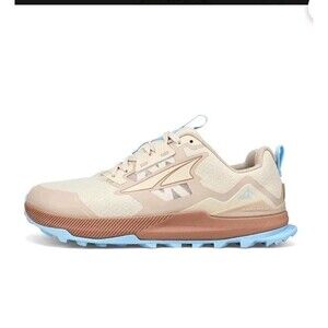 Altra Lone Peak 7 Beige Blue Pink Shoes Women’s Size 10 Outdoor Running Sneakers